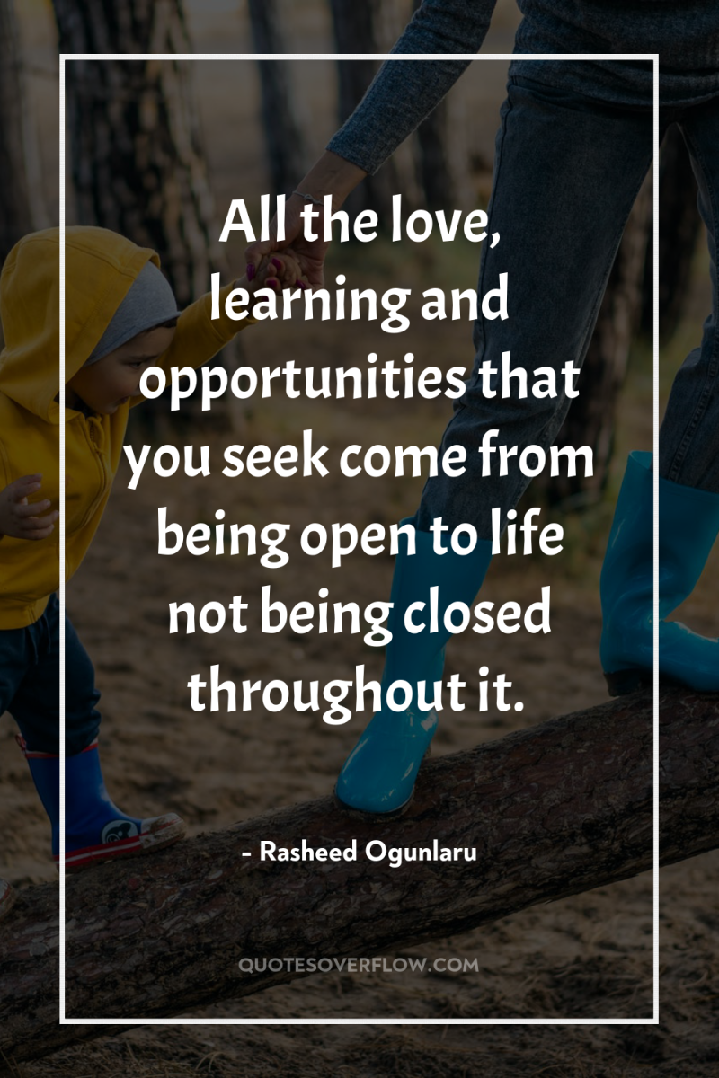 All the love, learning and opportunities that you seek come...