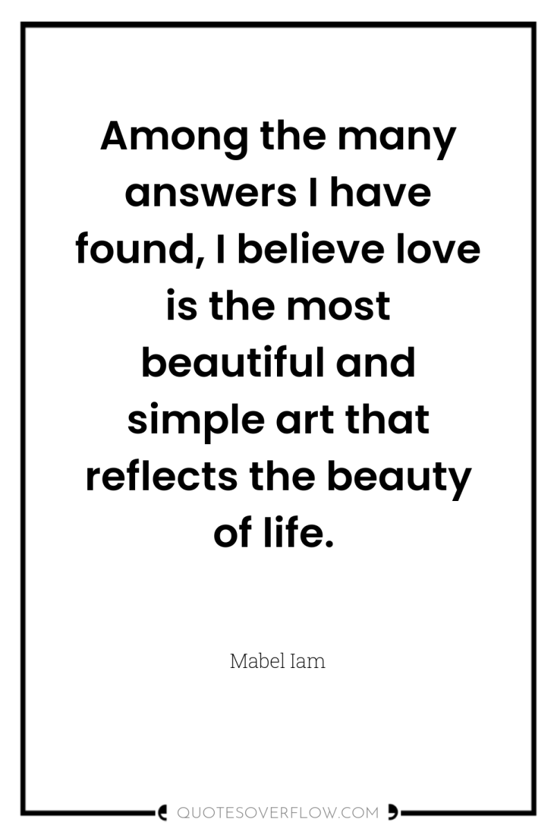 Among the many answers I have found, I believe love...