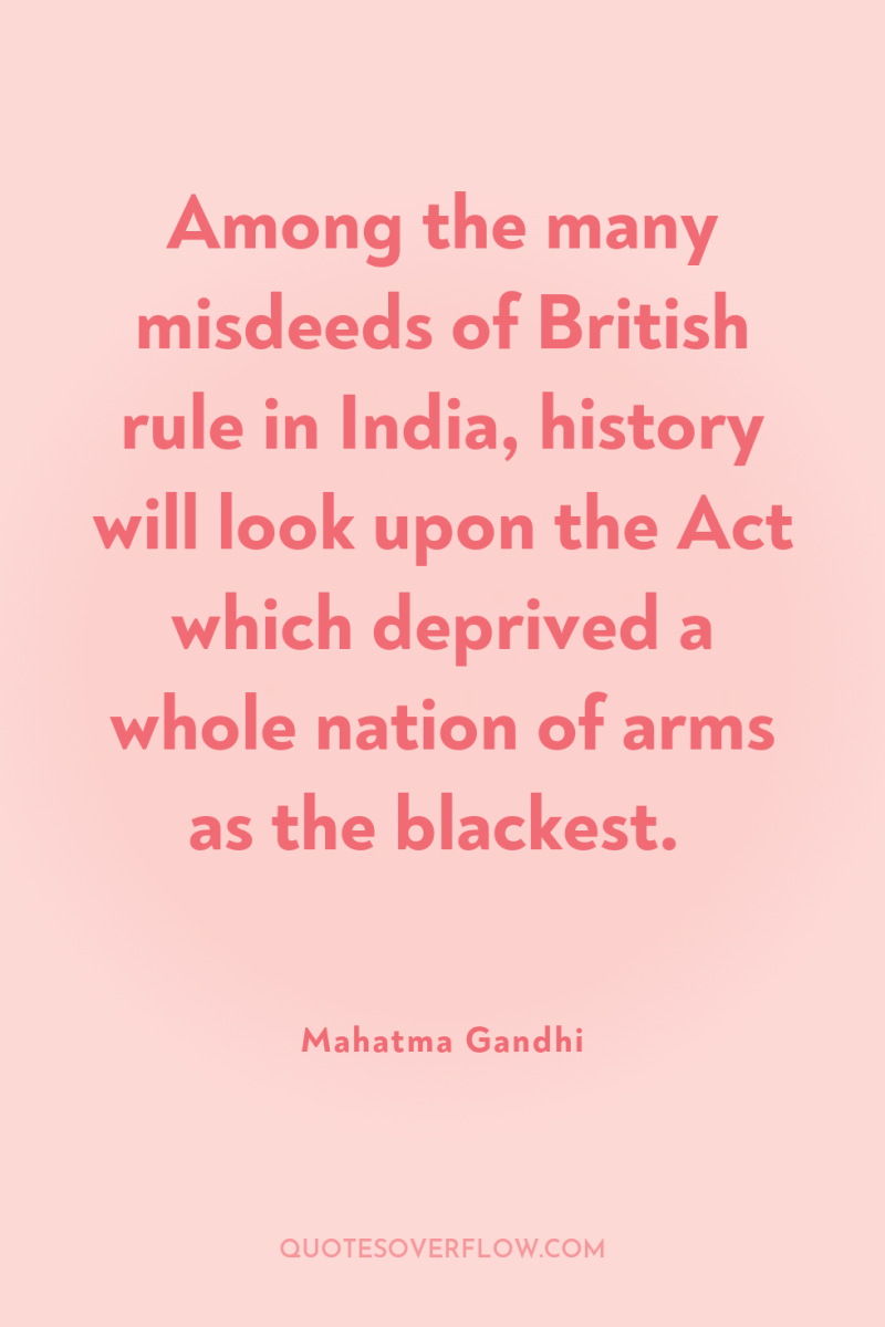 Among the many misdeeds of British rule in India, history...