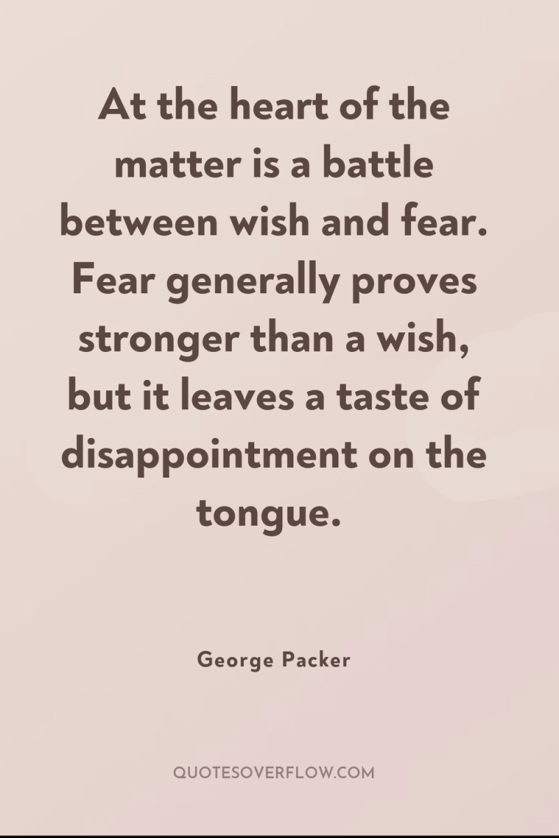 At the heart of the matter is a battle between...