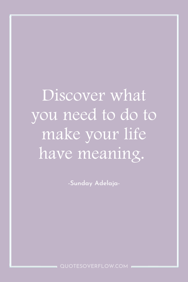 Discover what you need to do to make your life...