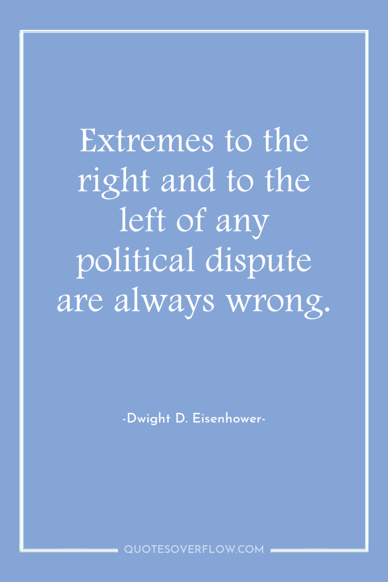 Extremes to the right and to the left of any...