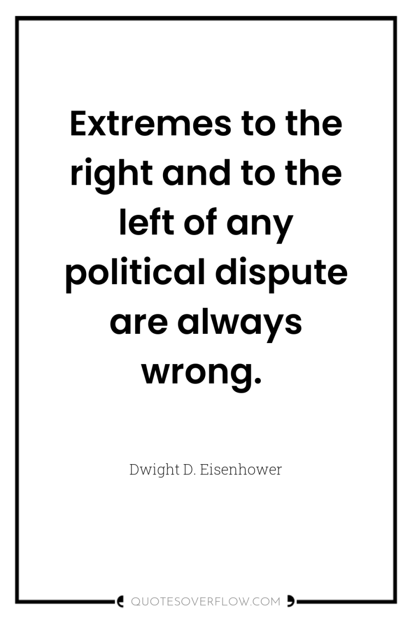 Extremes to the right and to the left of any...
