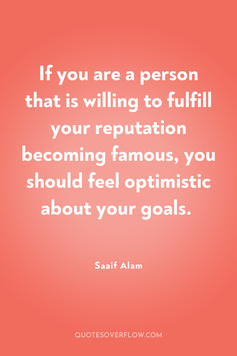 If you are a person that is willing to fulfill...