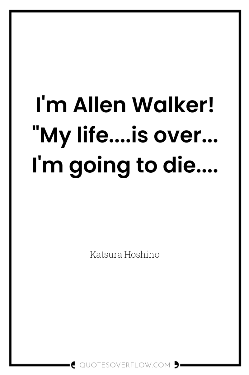 I'm Allen Walker! 