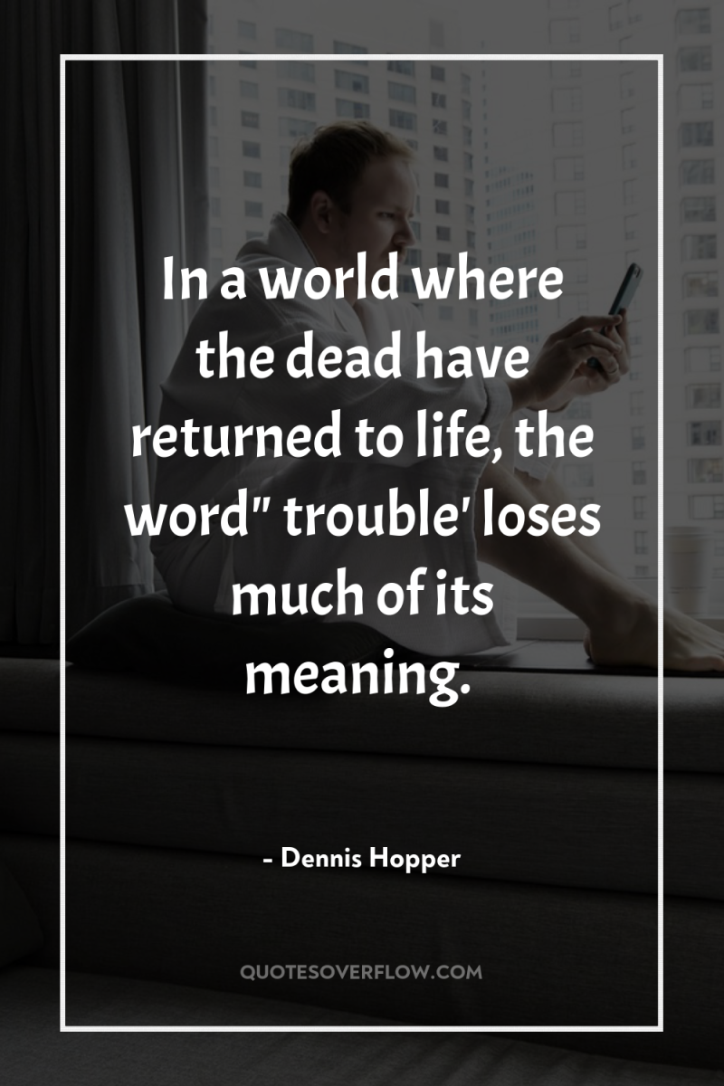 In a world where the dead have returned to life,...
