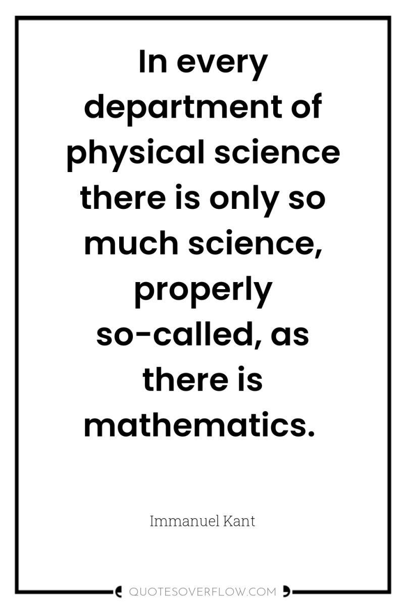 In every department of physical science there is only so...