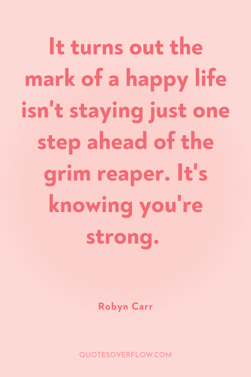 It turns out the mark of a happy life isn't...