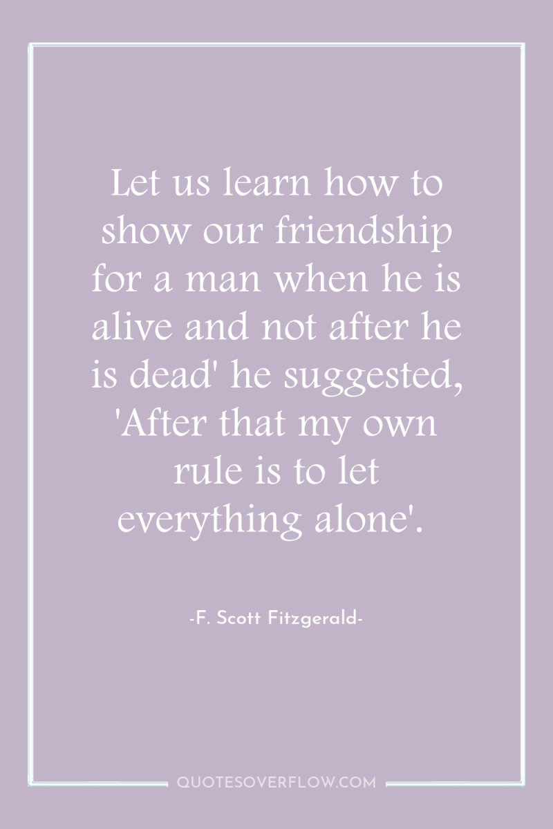 Let us learn how to show our friendship for a...