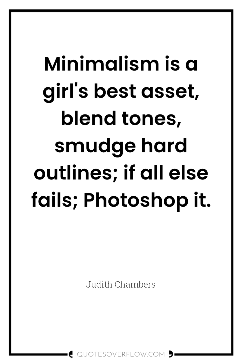 Minimalism is a girl's best asset, blend tones, smudge hard...