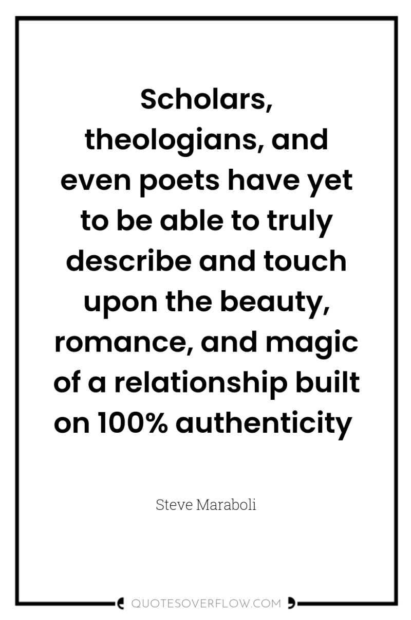 Scholars, theologians, and even poets have yet to be able...