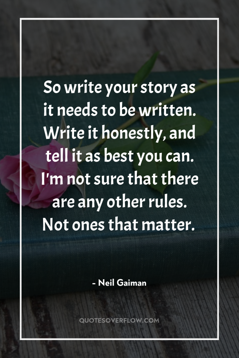 So write your story as it needs to be written....