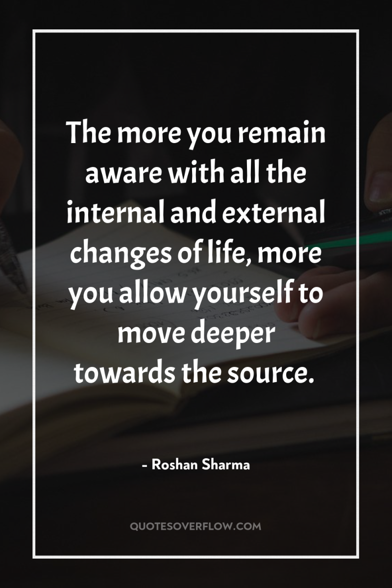 The more you remain aware with all the internal and...