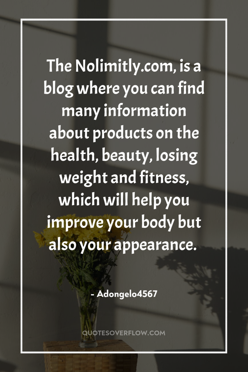 The Nolimitly.com, is a blog where you can find many...
