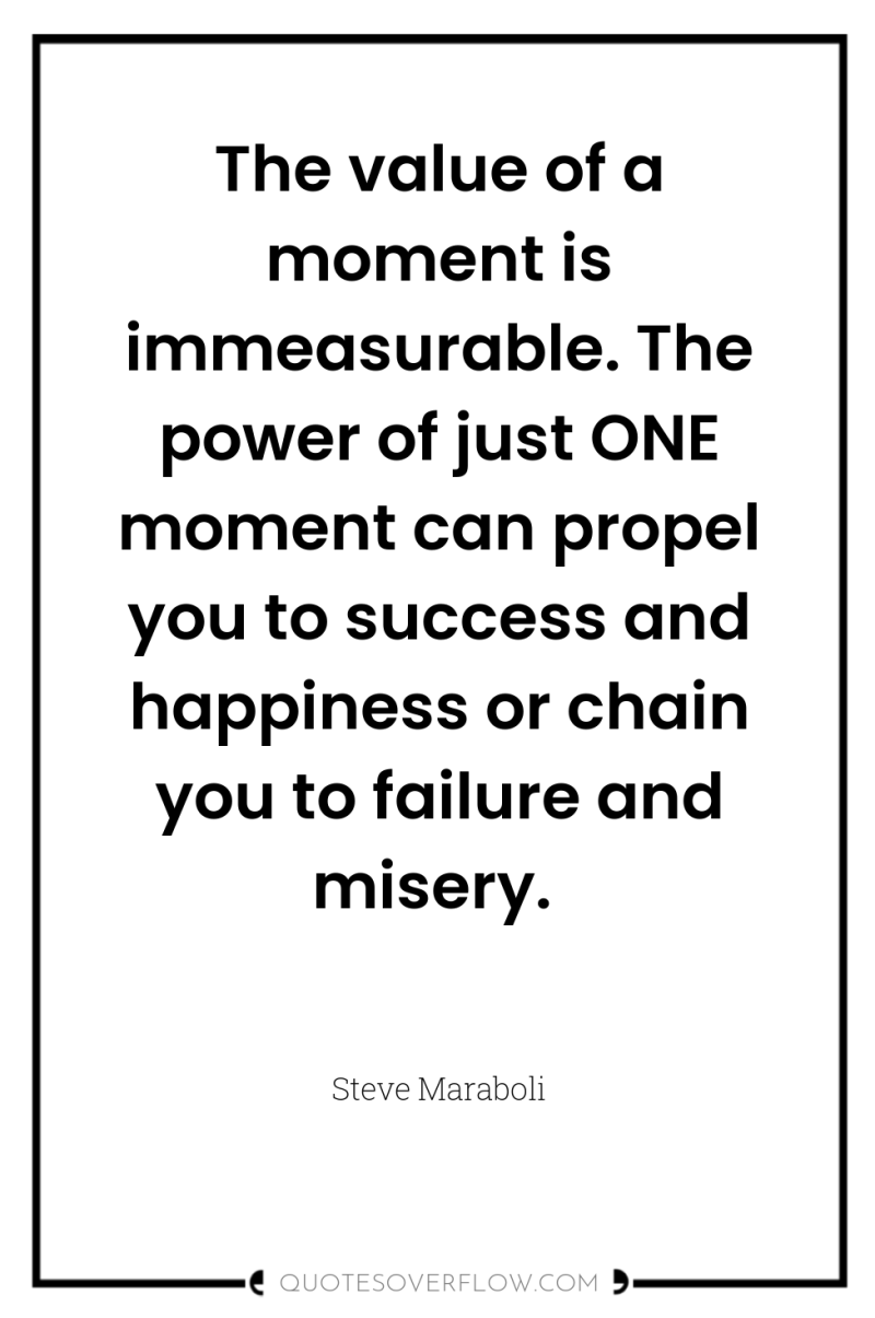 The value of a moment is immeasurable. The power of...