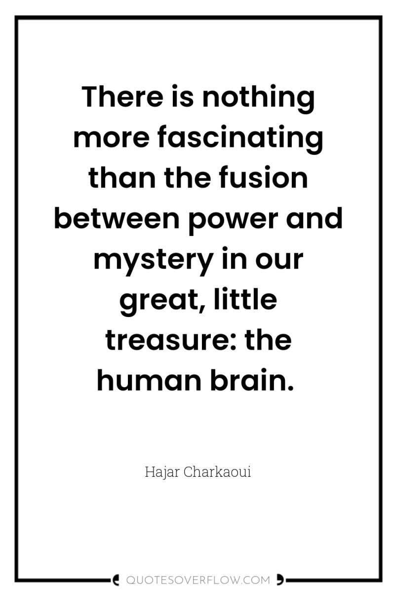 There is nothing more fascinating than the fusion between power...