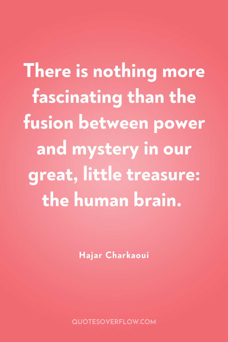 There is nothing more fascinating than the fusion between power...