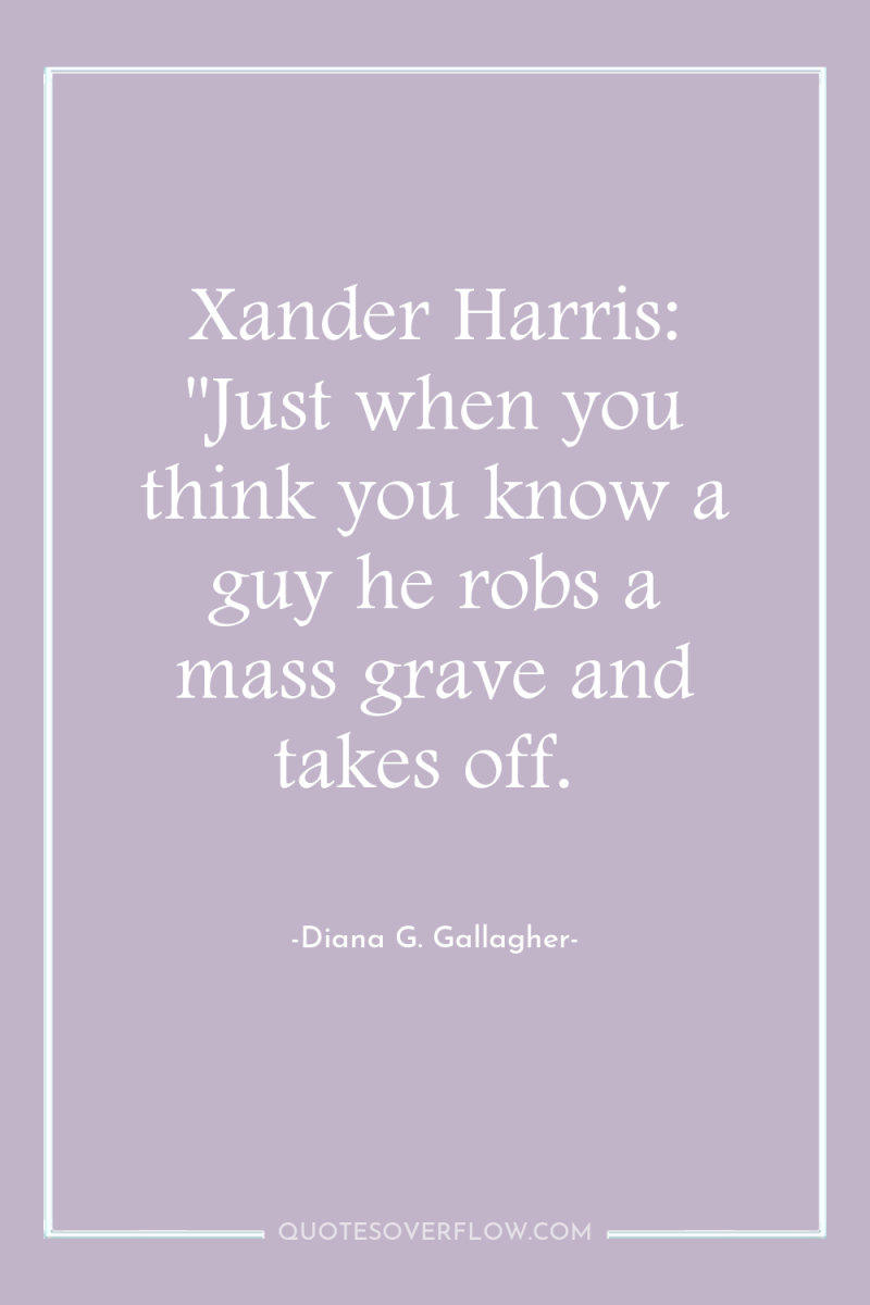Xander Harris: 